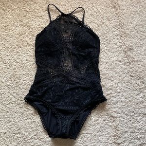 Becca One Piece Crochet Swimsuit